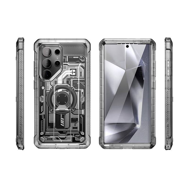 Alt View 6. SUPCASE - Galaxy S24 Ultra Unicorn Beetle PRO Rugged Case - Frost Black.