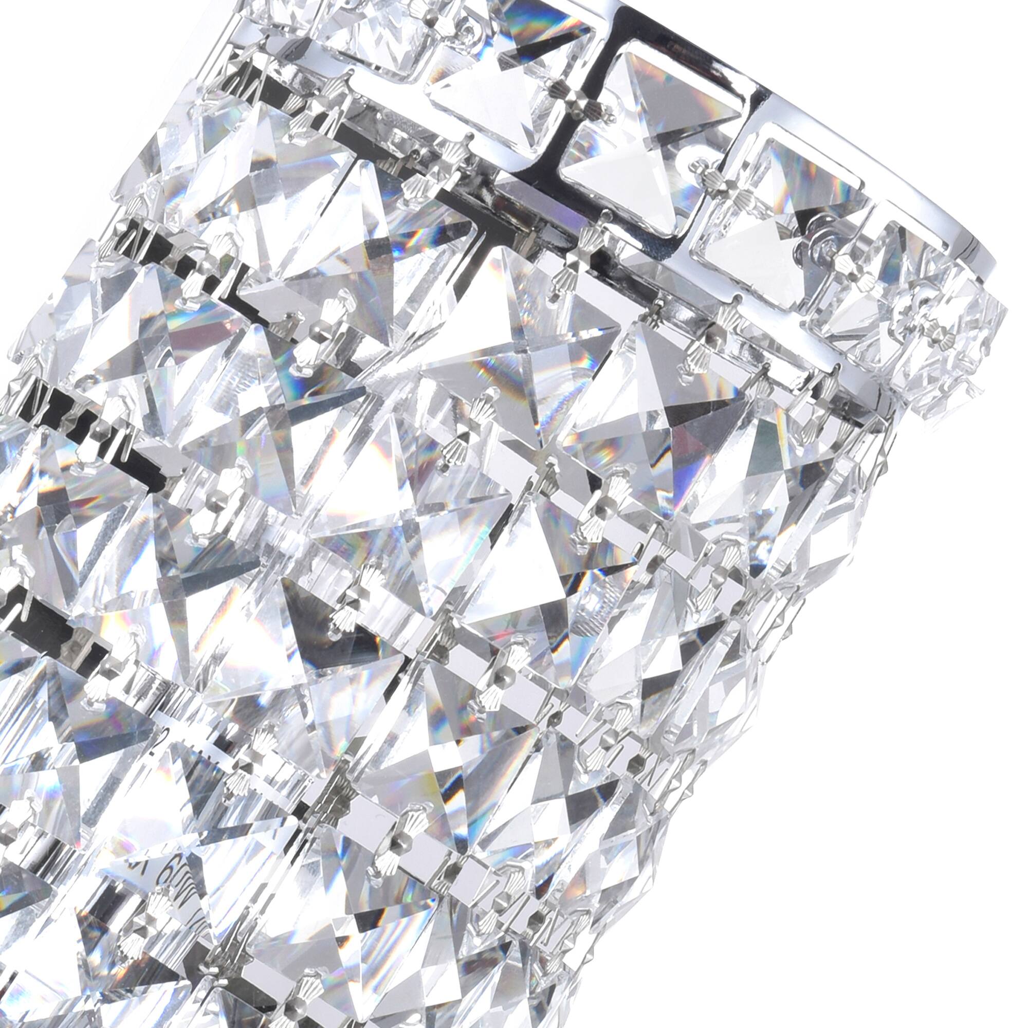 Back. CWI Lighting - Colosseum 2 Light Bathroom Sconce With Chrome Finish - Chrome.