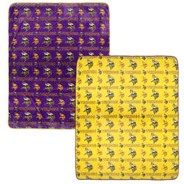 Pegasus - Minnesota Vikings 60- x 70- Home & Away Two-Piece Blanket Set - Multicolor