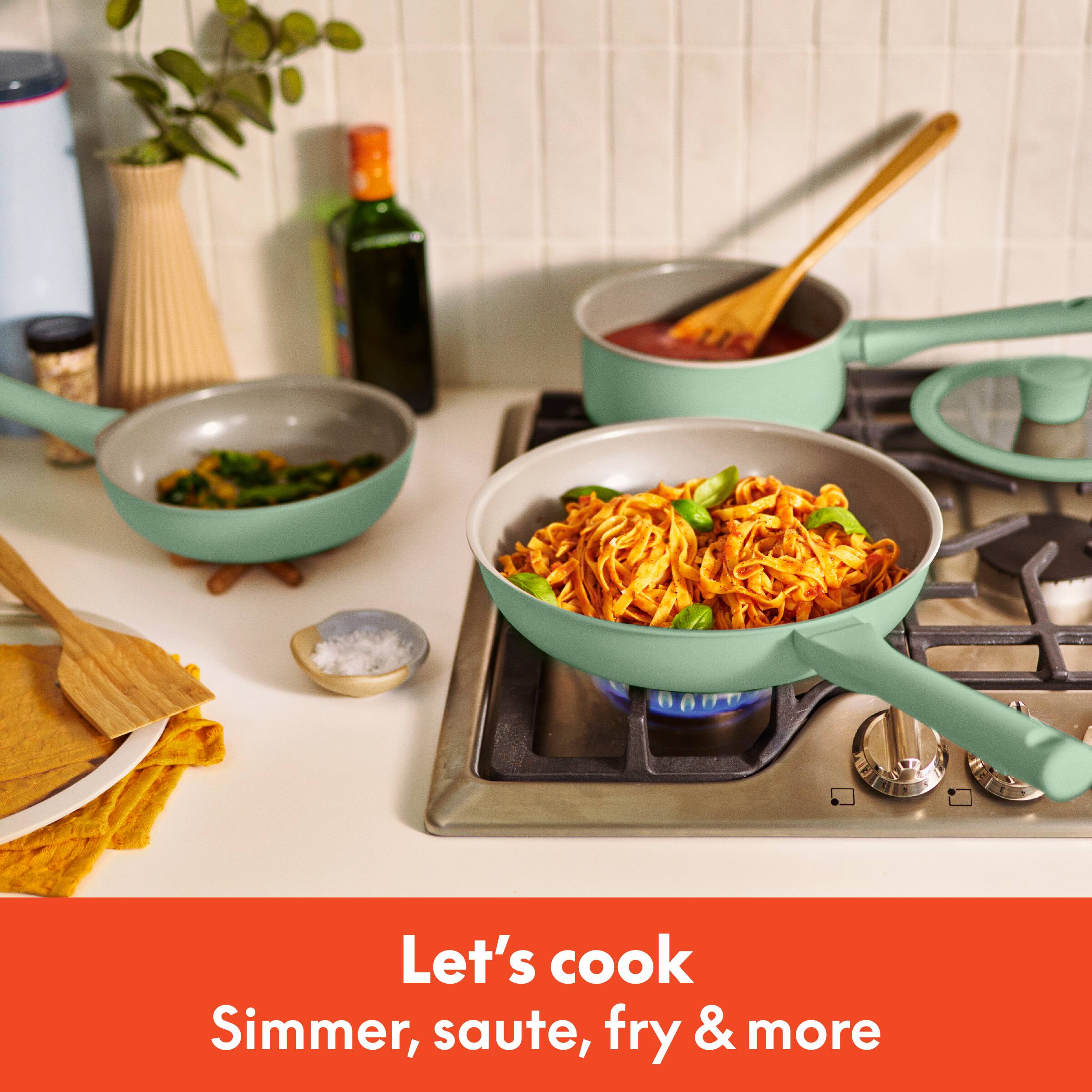 Let's cook, simmer, saute, fry & more