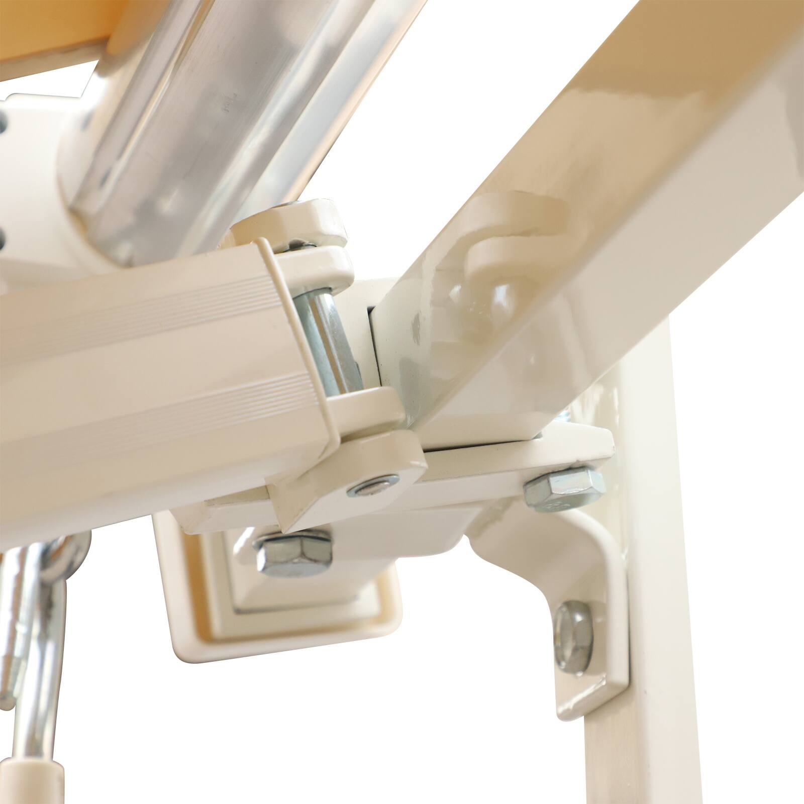 Alt View 7. Outsunny - 10' x 8' Retractable Awning, Patio Awnings, Sunshade Shelter w/ Manual Crank Handle - Beige.