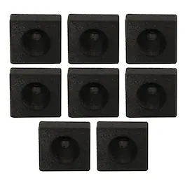QPower - QBomb QBTW6.5 Single 6.5" Bedliner Spray Car Speaker Enclosures (8 Pack)