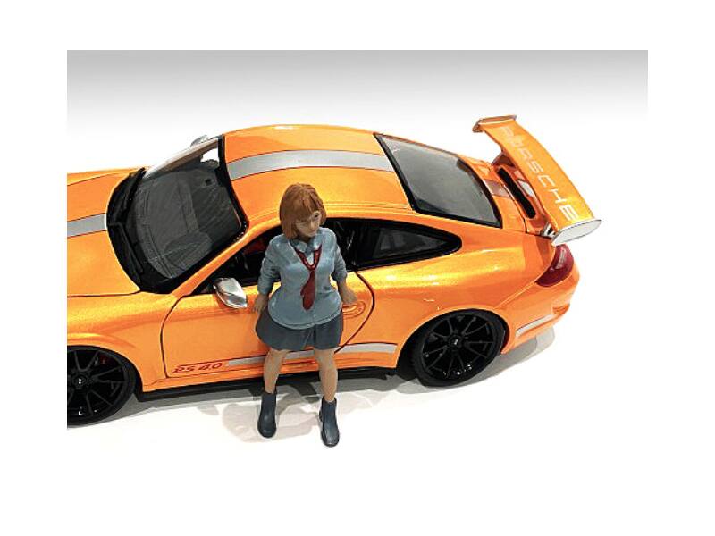 Alt View 1. American Diorama - "Car Meet 1" Figurine V for 1/24 Scale Models by American Diorama.