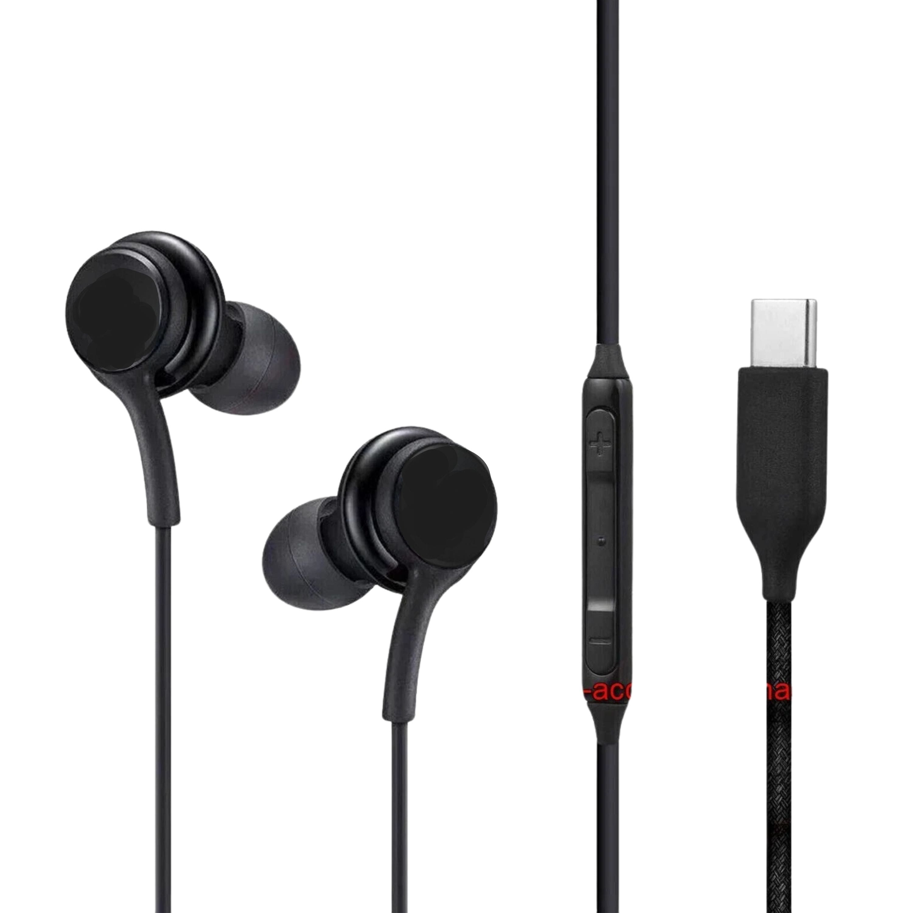 Kitcheniva - Usb-C Earbuds Earphones Stereo Braided Cable Original Samsung
