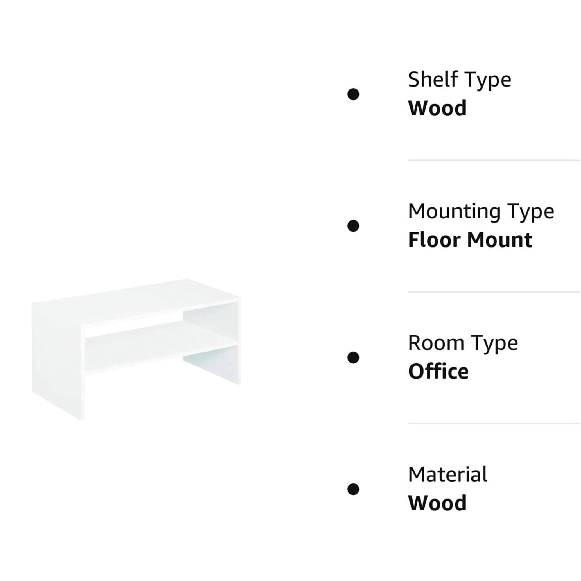 - Shelf Type: Wood
- Mounting Type: Floor Mount
- Room Type: Office
- Material: Wood