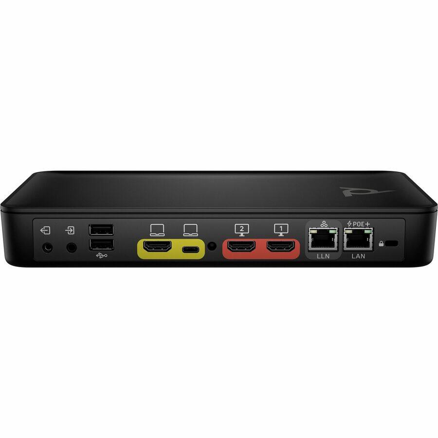 1. USB 3.0
2. USB 3.0
3. HDMI
4. DisplayPort
5. LAN 1
6. LAN 2
7. LLN
8. POE+
9. LAN