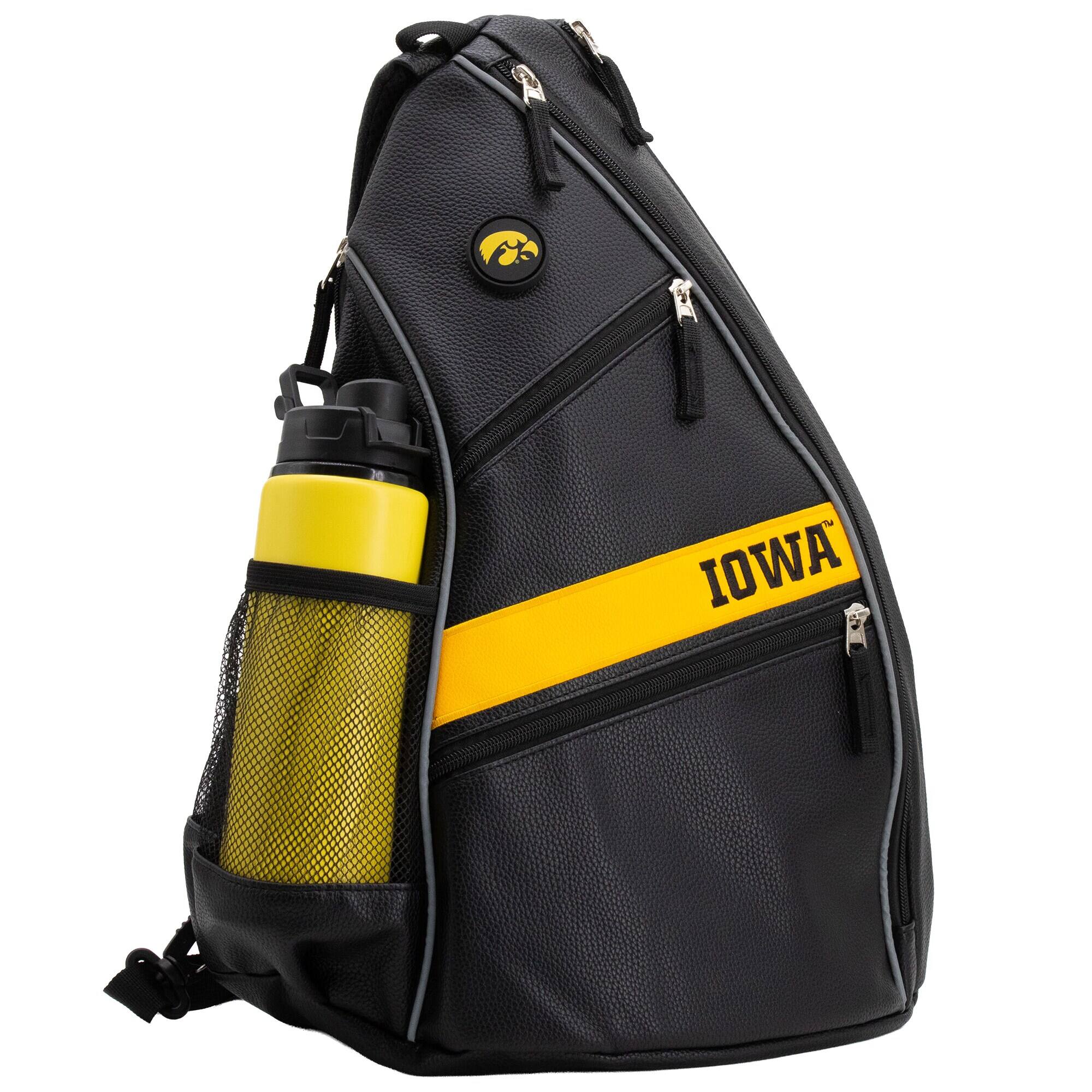 Alt View 2. Team Golf - Iowa Hawkeyes Embroidered Team Backpack - Multicolor.