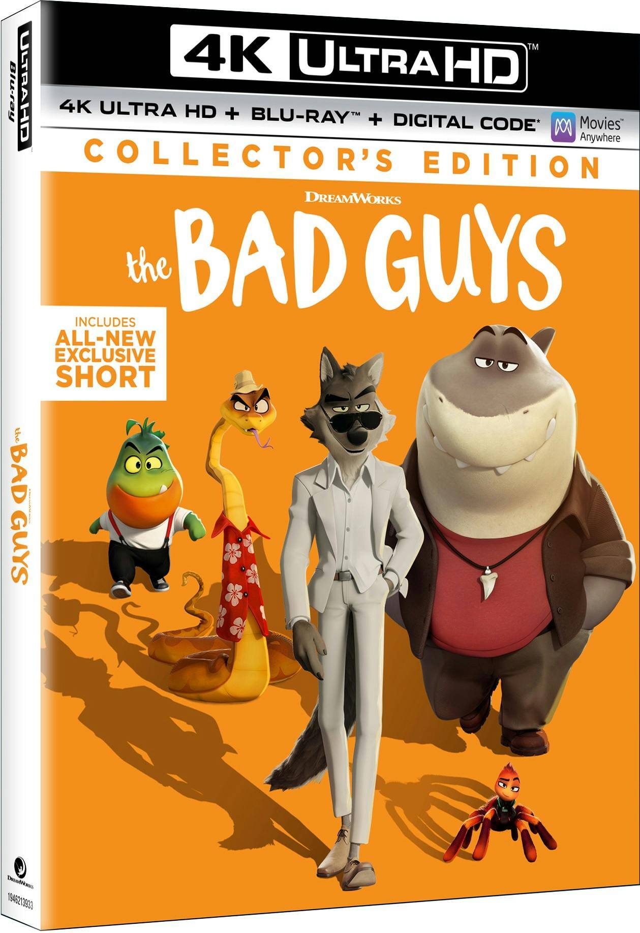 Angle. The Bad Guys   - 4K Blu-Ray.