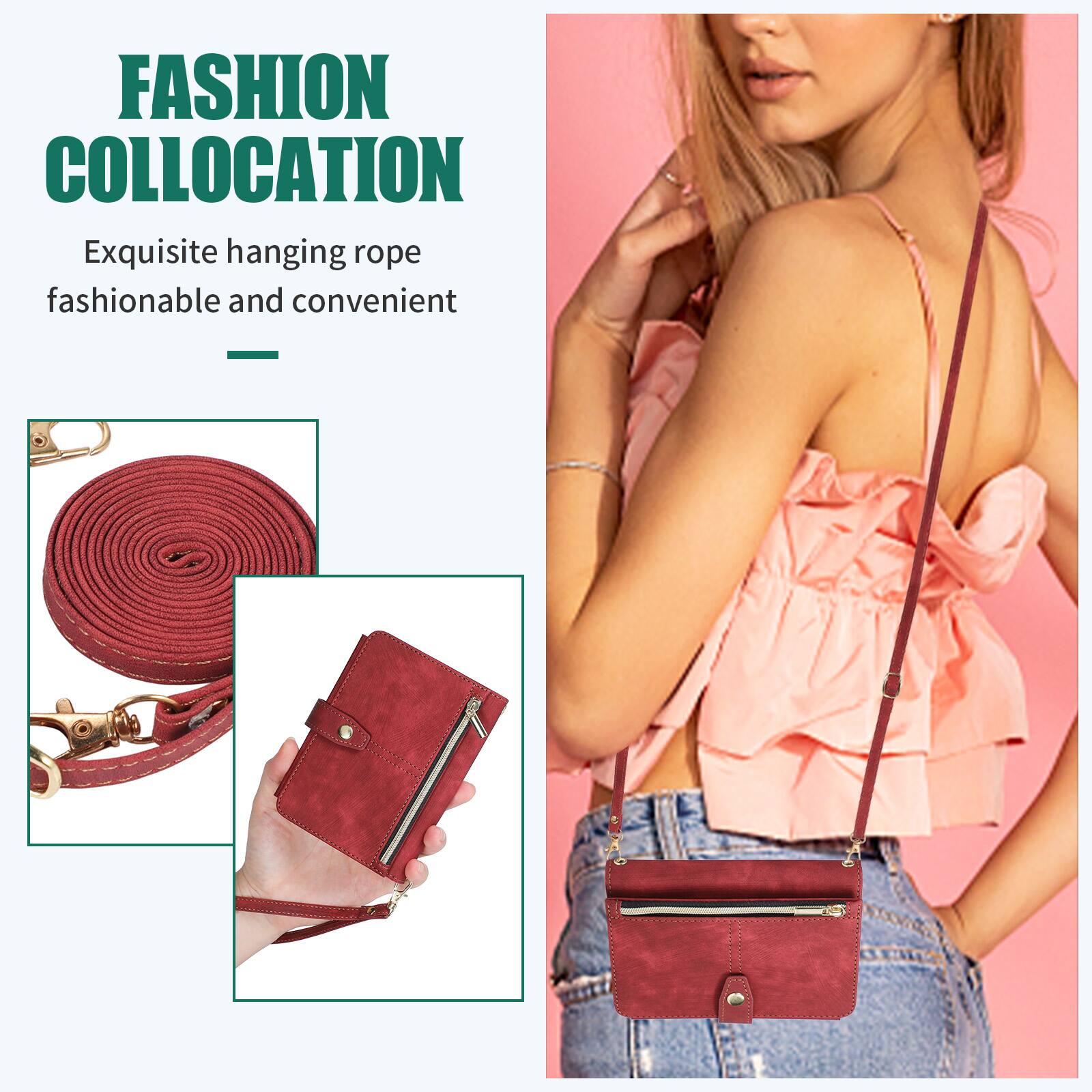 FASHION COLLOCATION  
Exquisite hanging rope fashionable and convenient