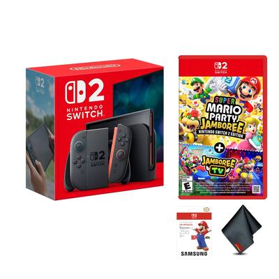 Switch 2 System, Nintendo Super Mario Party Jamboree , Bundle Switch 2 System, Nintendo Super Mario Party Jamboree , Bundle