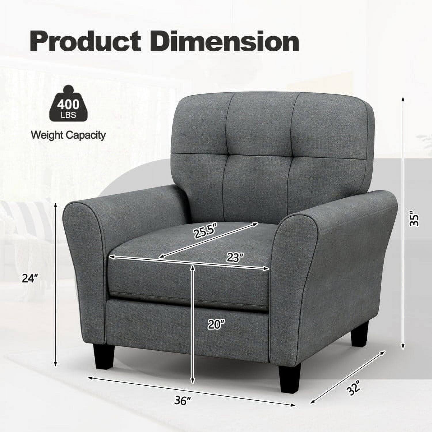 Product Dimension  
400 LBS Weight Capacity  
25.5" x 23" x 35" x 24" x 20" x 36" x 32"