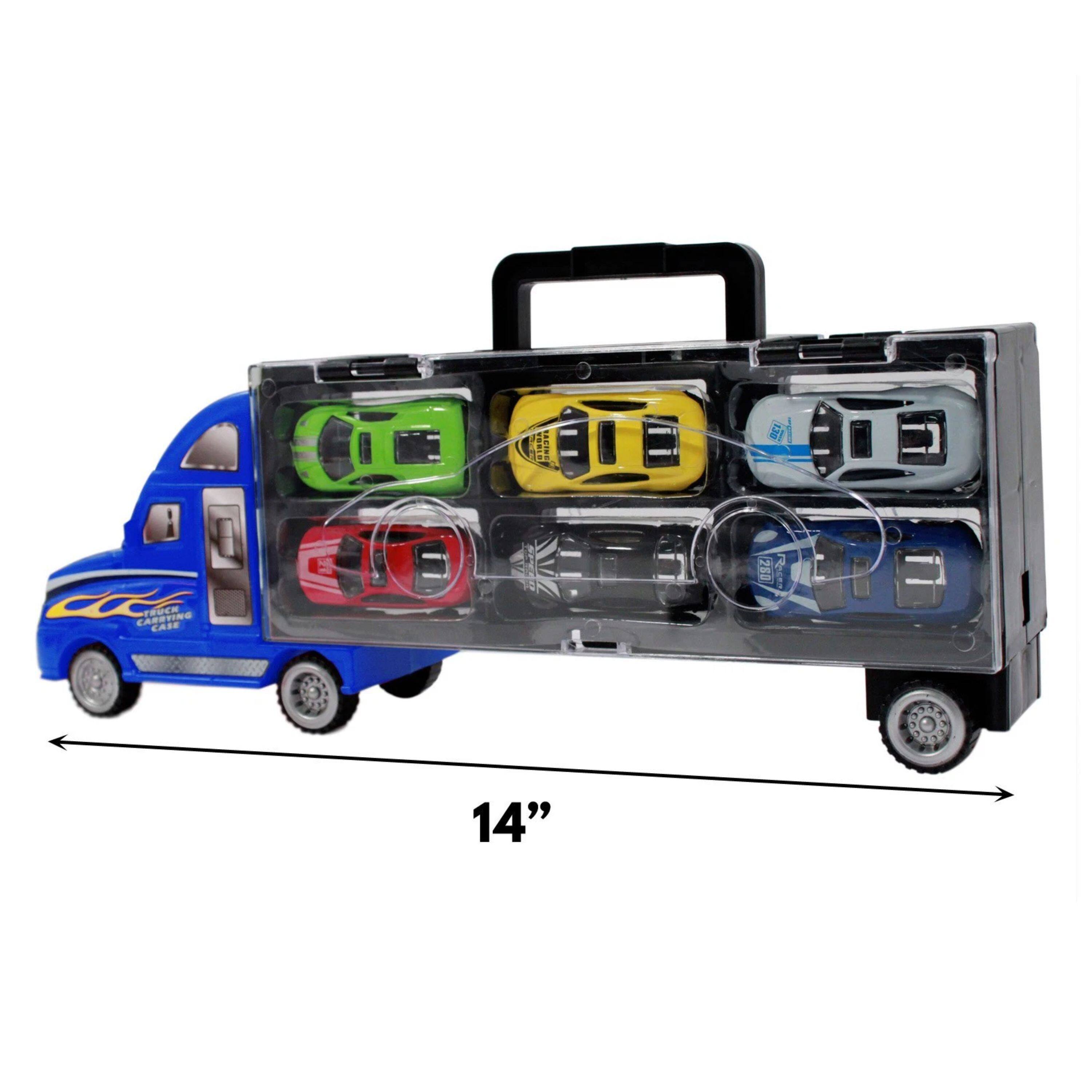 The text on the image reads:

"14""

The text on the truck reads:

"DCS
TRUCK
CARGO
TRUCK"