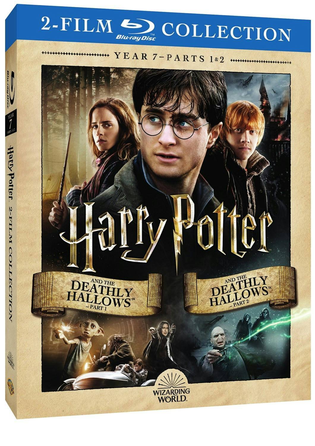 Angle. Harry Potter: Deathly Hallows, Part 1&2 (Blu-ray Double Feature) [Blu-ray].
