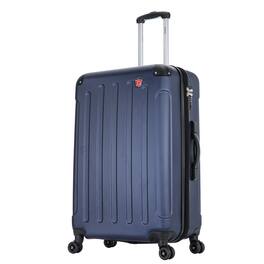 DUKAP - Intely Hardside Spinner Luggage 28" with Integrated Digital Weight Scale - Blue