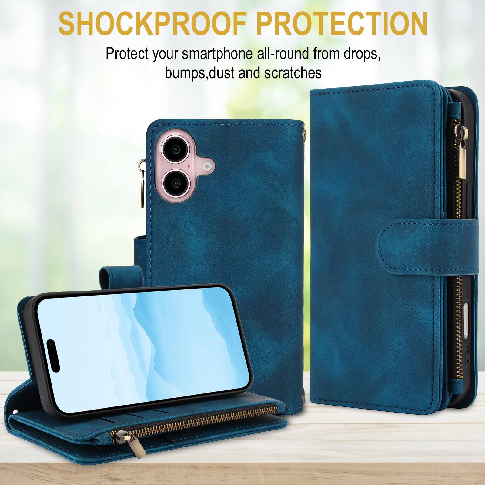 SHOCKPROOF PROTECTION  
Protect your smartphone all-round from drops, bumps, dust and scratches