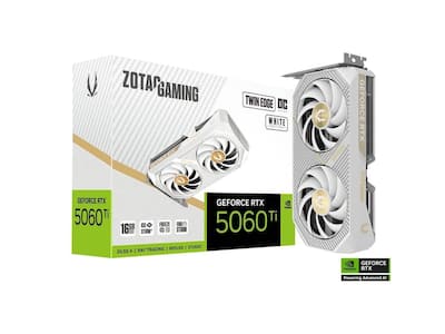 ZOTAC GAMING RTX 5060 Ti 16GB Twin Edge OC White Edition - Best Buy ZOTAC GAMING RTX 5060 Ti 16GB Twin Edge OC White Edition - Best Buy