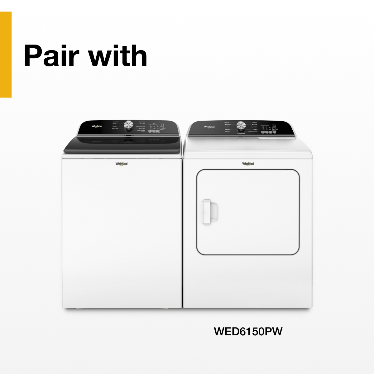 Pair with

WED6150PW