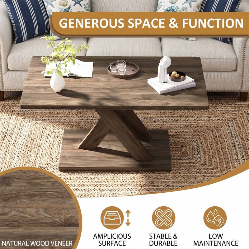 GENEROUS SPACE & FUNCTION  
NATURAL WOOD VENEER  
AMPLICIOUS SURFACE  
STABLE & DURABLE  
LOW MAINTENANCE