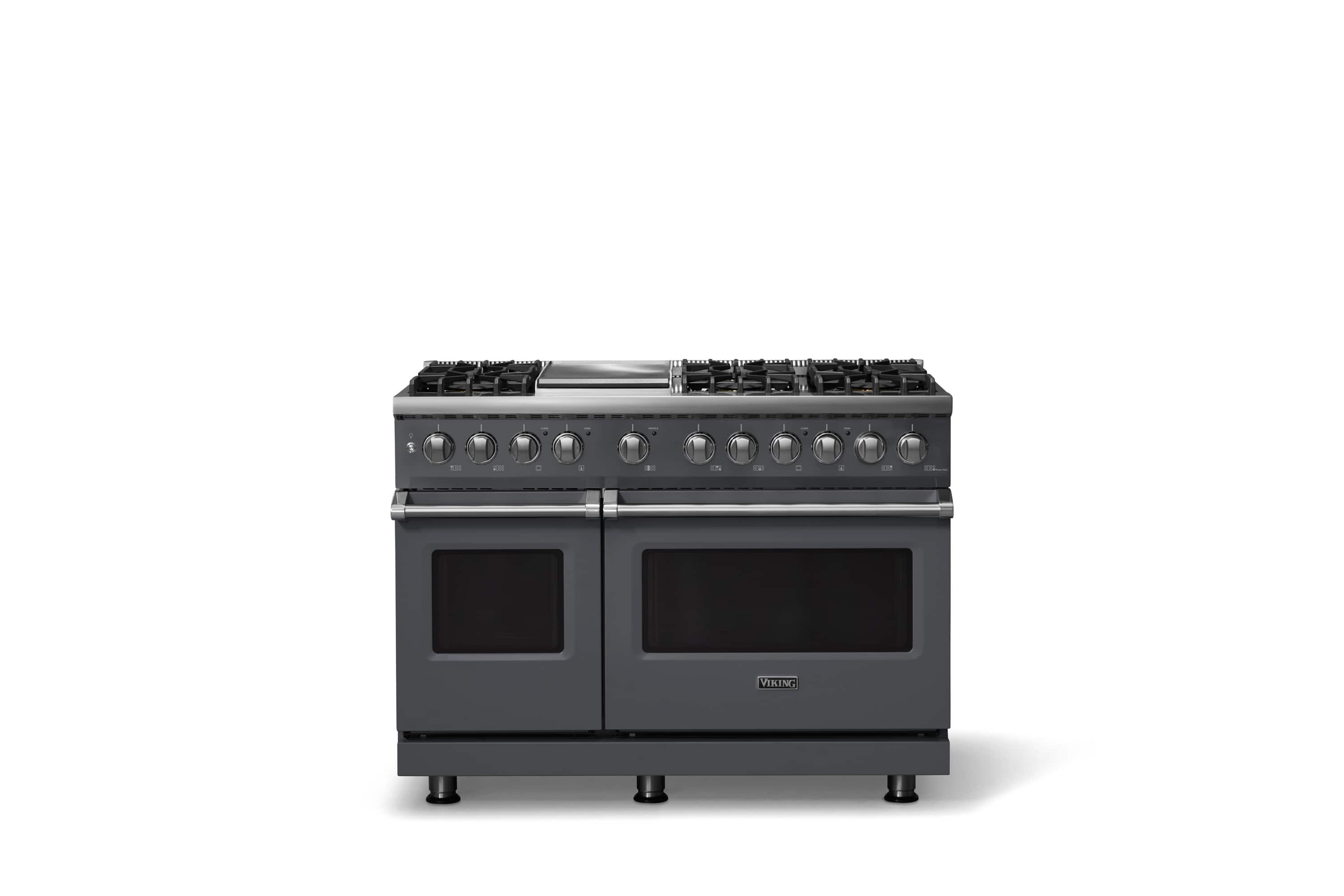Viking - Pro 5 Series 7.3 Cu. Ft. Freestanding Sealed 6B LP Dual Fuel Convection Range/Griddle - Cast Black - Cast Black price history on PriceWatchPro