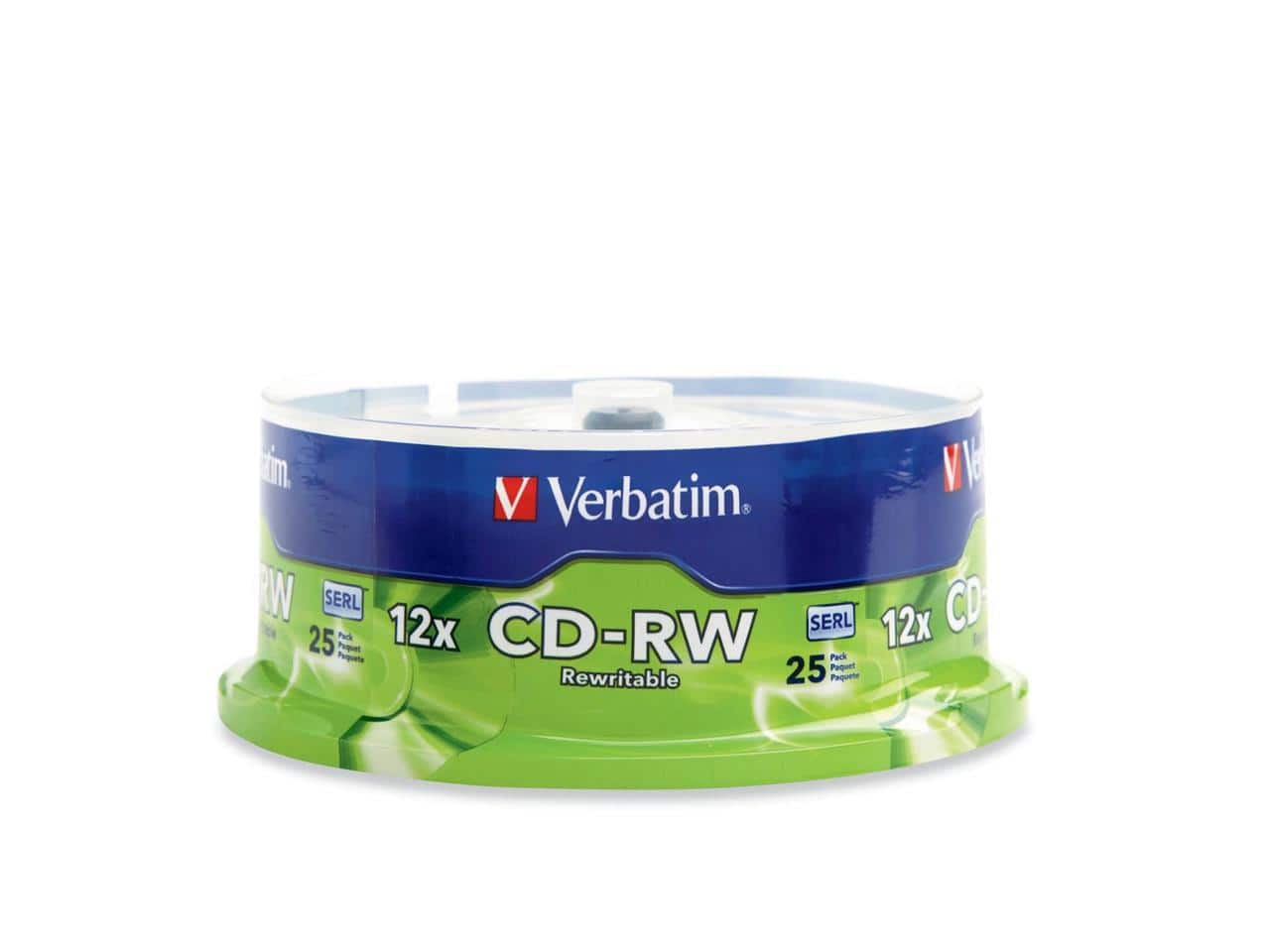 Verbatim 12x CD-RW Rewritable 25 Pack