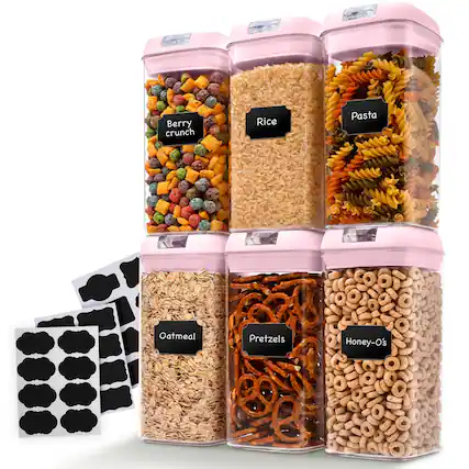 Berry crunch
Rice
Pasta
Oatmeal
Pretzels
Honey-O's