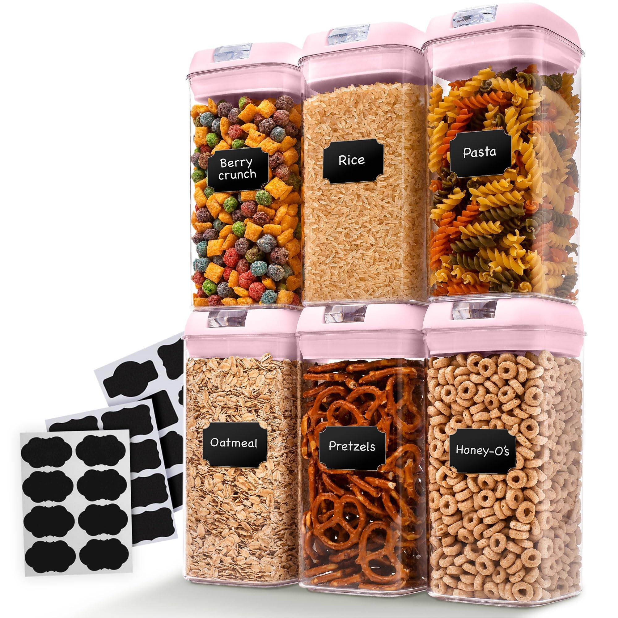 Berry crunch  
Rice  
Pasta  
Oatmeal  
Pretzels  
Honey-O's