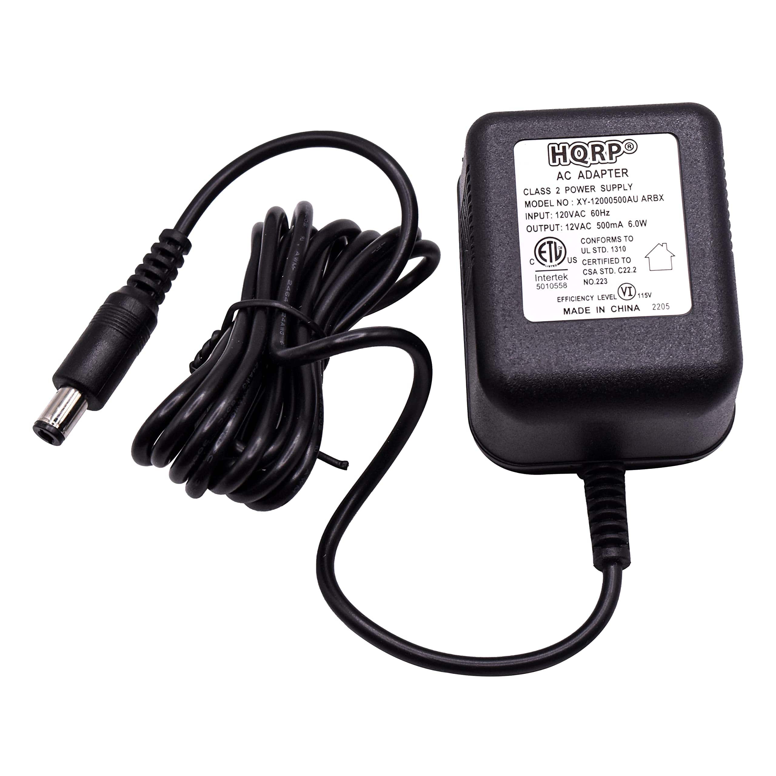 HQRP - AC Adapter for Roland BRA-120 CL-50 DS-330 EH-50 GE-21 DL-50 DR-660 GR-09 JX-1 SPD-11 SPD-20 12V AC 12449622 BRA120