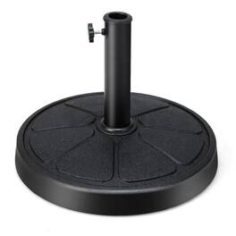 Mondawe - 31LBS 18 Inch Round Outdoor Umbrella Base - Black