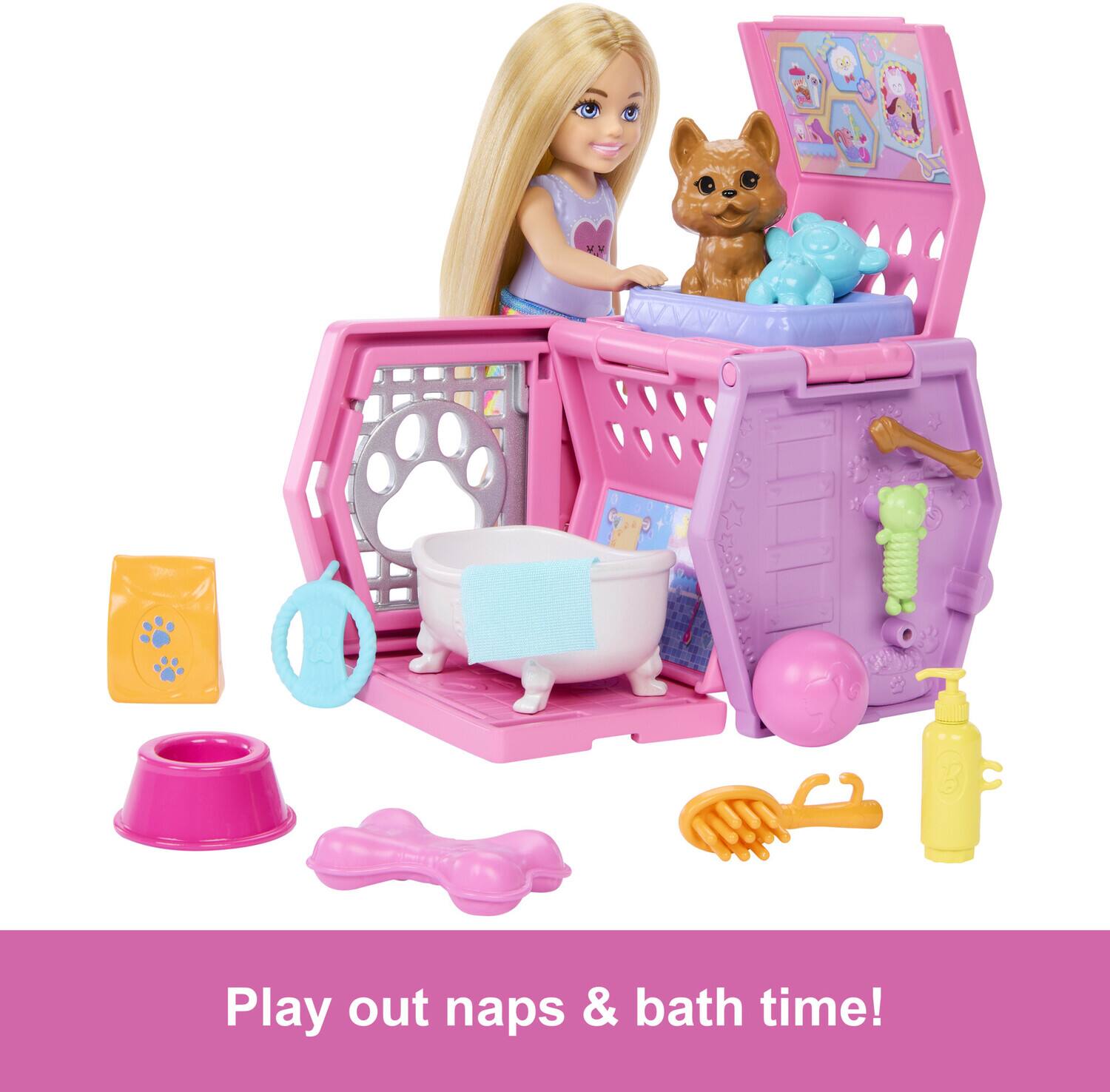 Mattel Barbie Chelsea Puppy Carrier Playset COLLECTIBLES