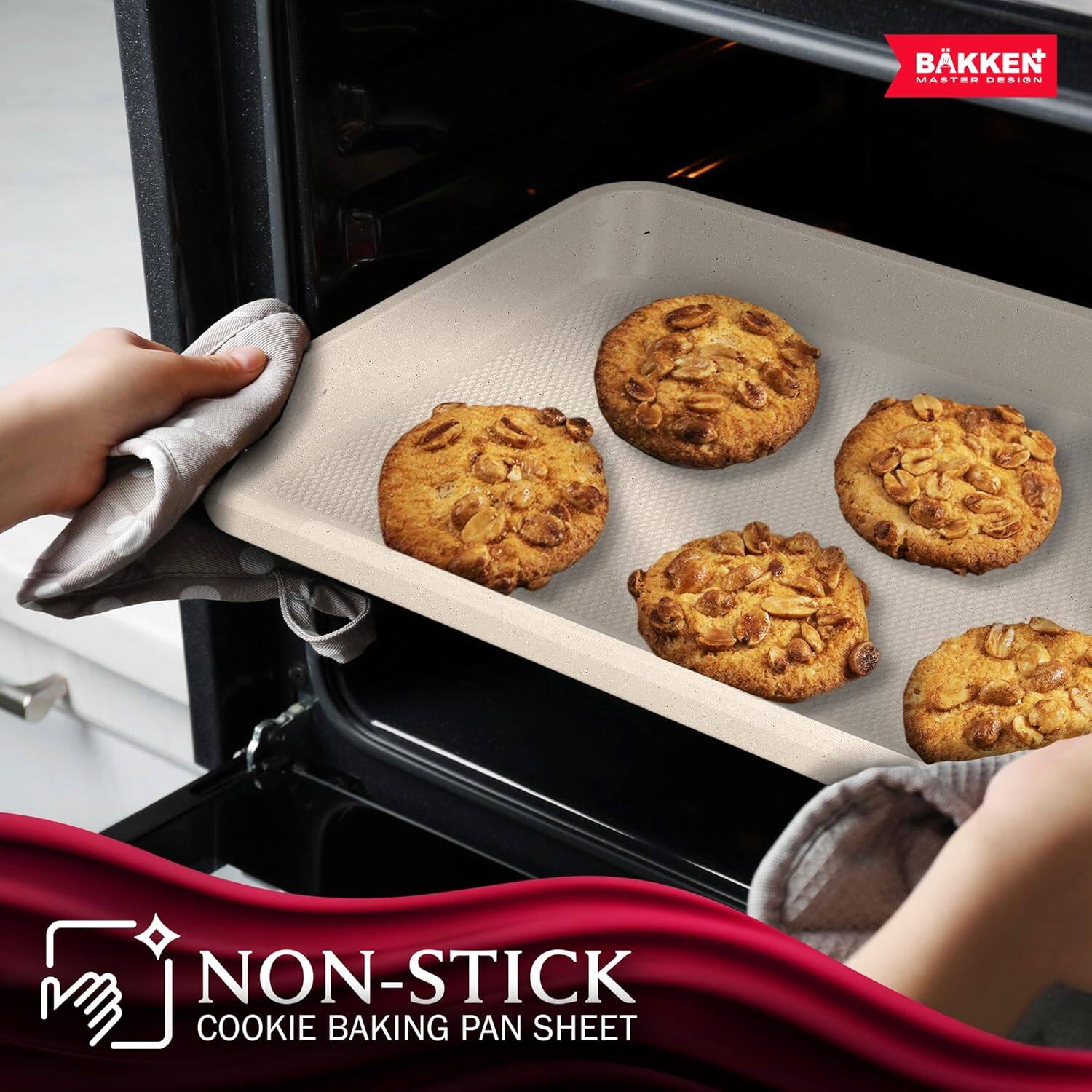 BÄKKEN MASTER DESIGN NON-STICK COOKIE BAKING PAN SHEET