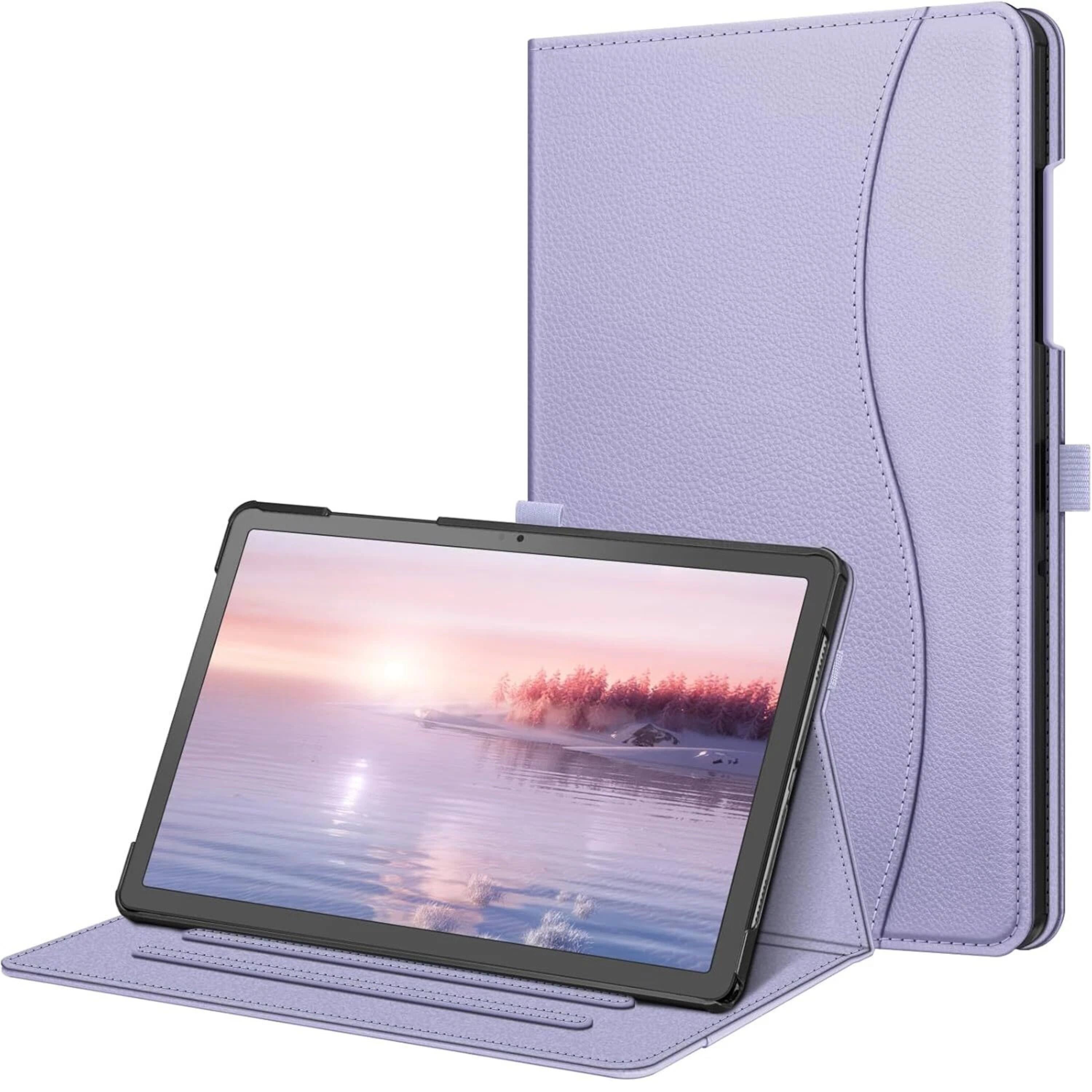Front. Kitcheniva - Multi Angle Stand Protective Case Cover For 11'' Samsung Galaxy Tab A9+ Lilac Purple - Lilac Purple.