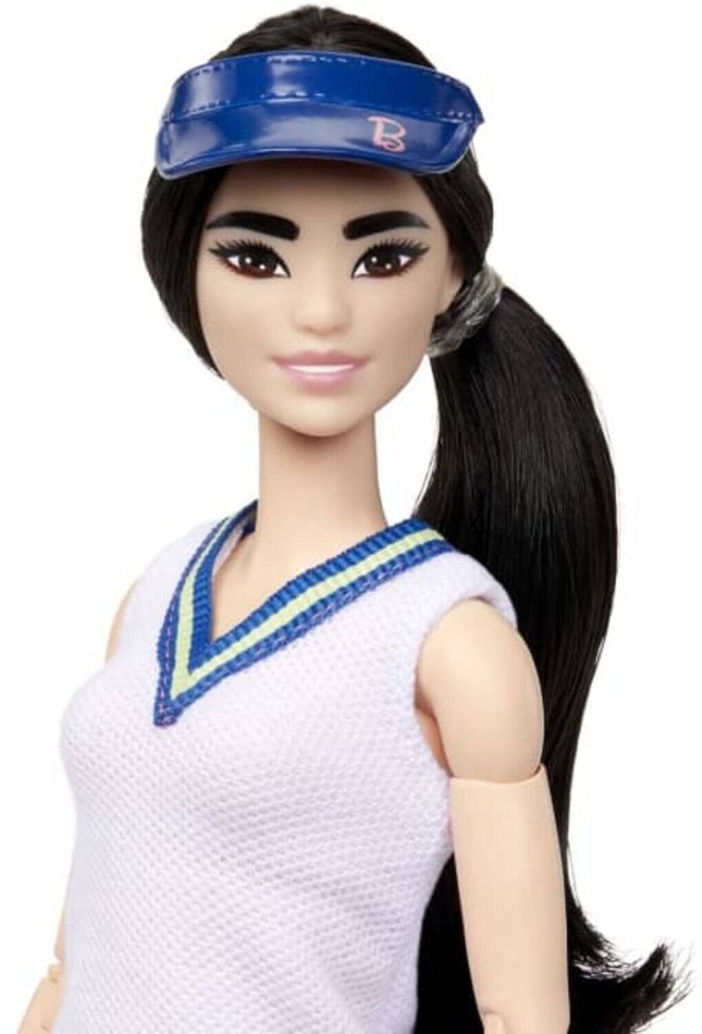 Alt View 3. Mattel - Barbie Careers Made to Move Tennis Player Doll with Racket and Ball   - COLLECTIBLES - Multicolor.