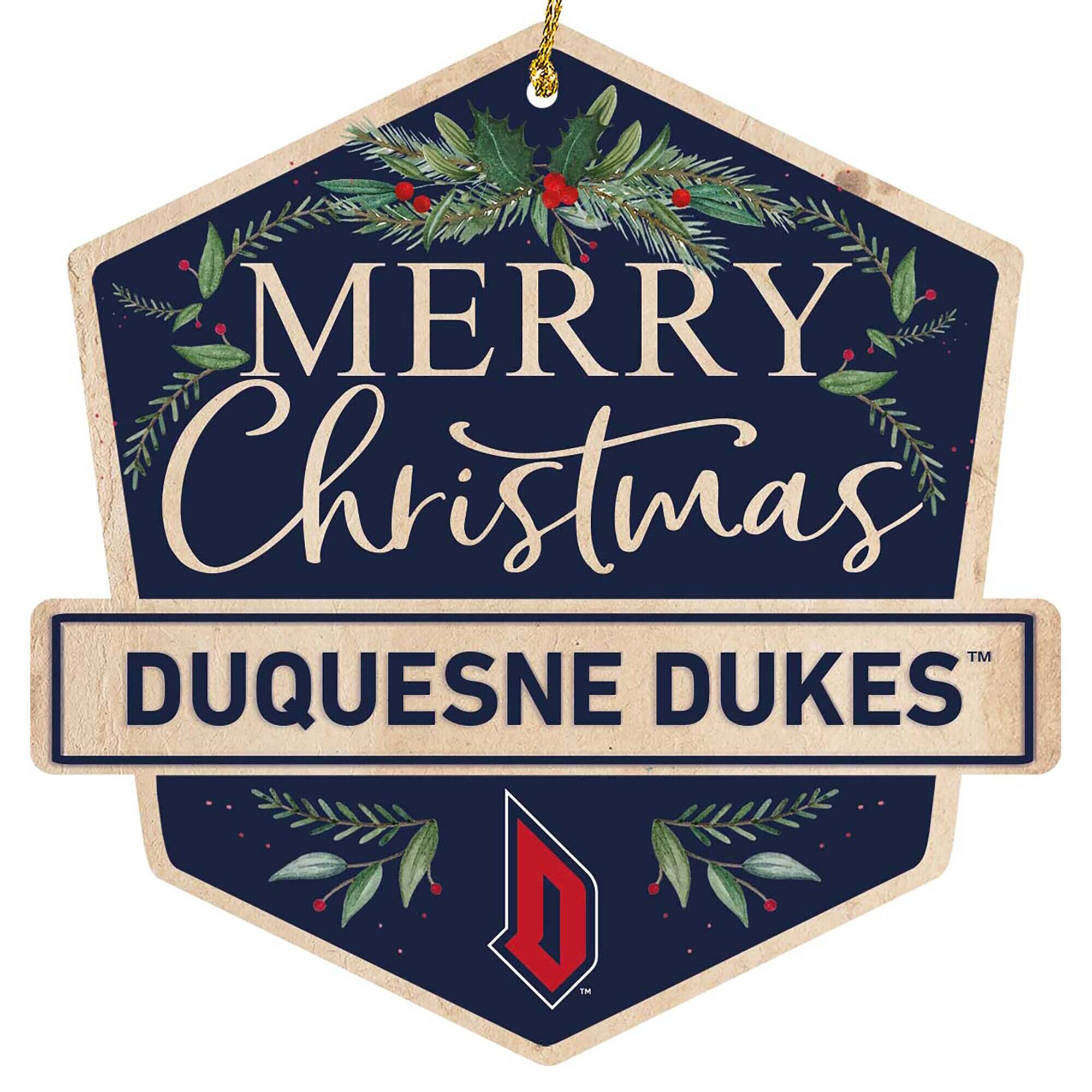 MERRY Christmas  
DUQUESNE DUKES  
D