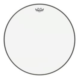 Remo - Ambassador® Clear 20-Inch Bass Drumhead with Bright Open Tone, Volume, and Clear Drum Response
