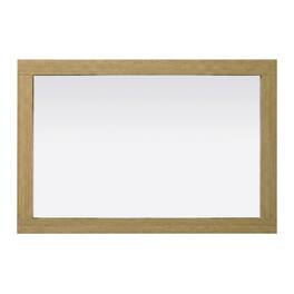 Elegant Kitchen and Bath - Noah Wooden Rectangle Mirror 24 x 36 - Honey Brown