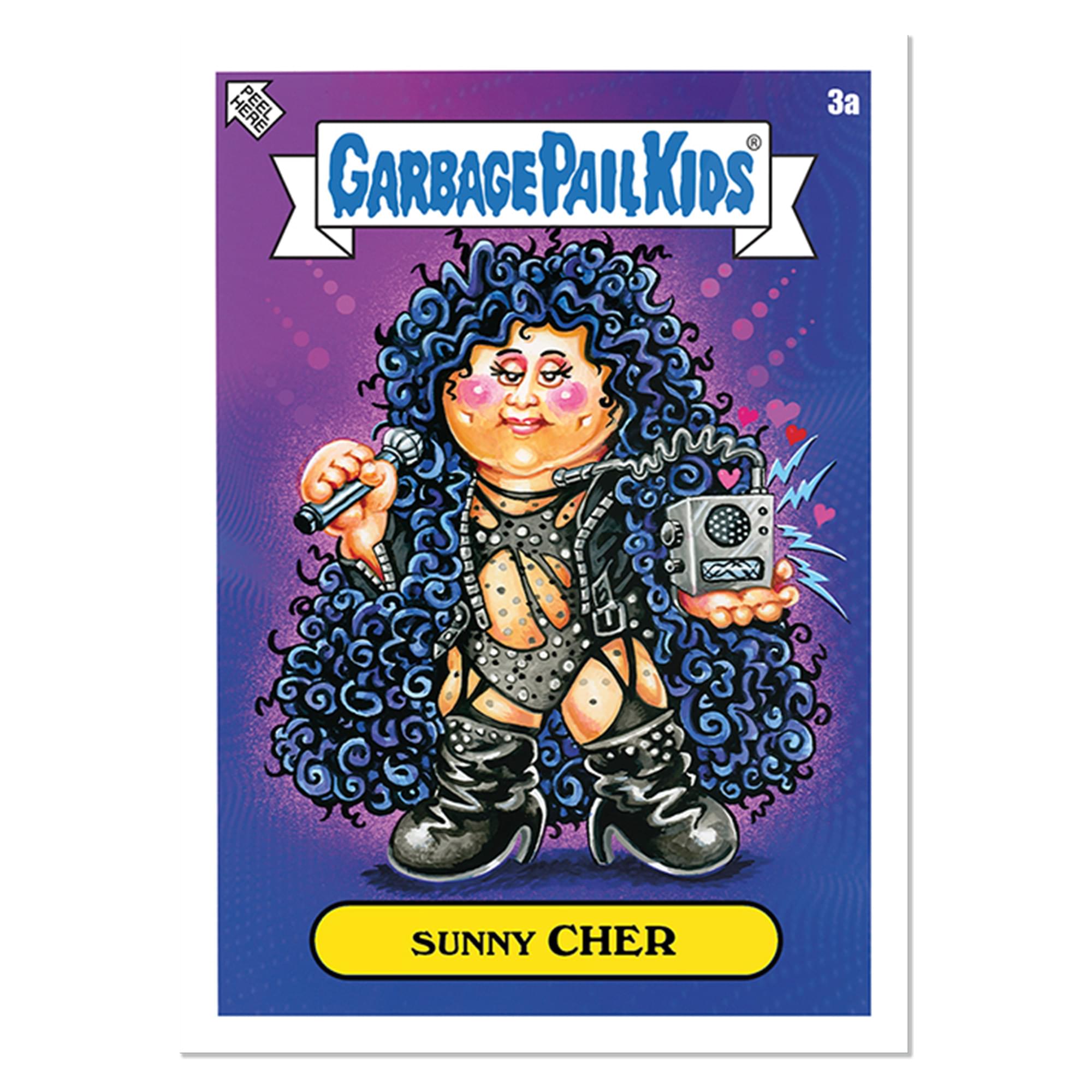 Here Peels R Garbage Pail Kids Sunny Cher