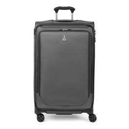 Travelpro - Crew Classic Lightweight Softside Expandable 29" Checked Spinner - Titanium Grey