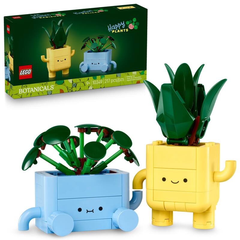 LEGO - Botanicals Happy Plants Toy for Kids 9+ 10349