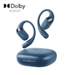 Shokz - OpenFit 2+ Open-Ear True Wireless Bluetooth Earbuds - Stone Blue