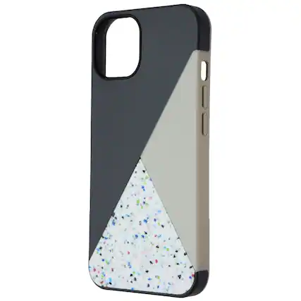 Front. Nimble - Nimble Spotlight Series Case for Apple iPhone 13 - Gray/Teal/Multi - Gray.