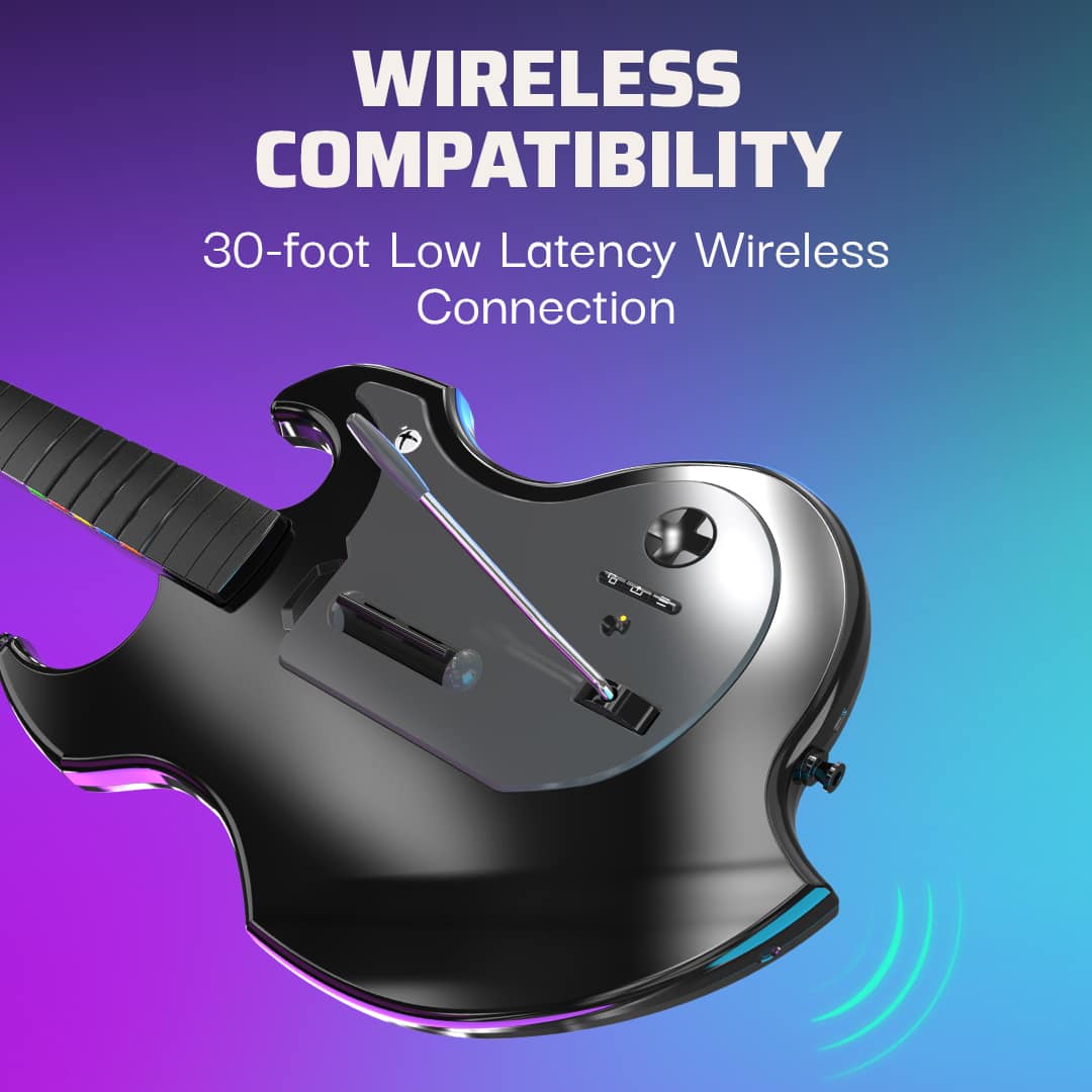 Wireless Compatibility: 30-foot Low Latency Wireless Connection