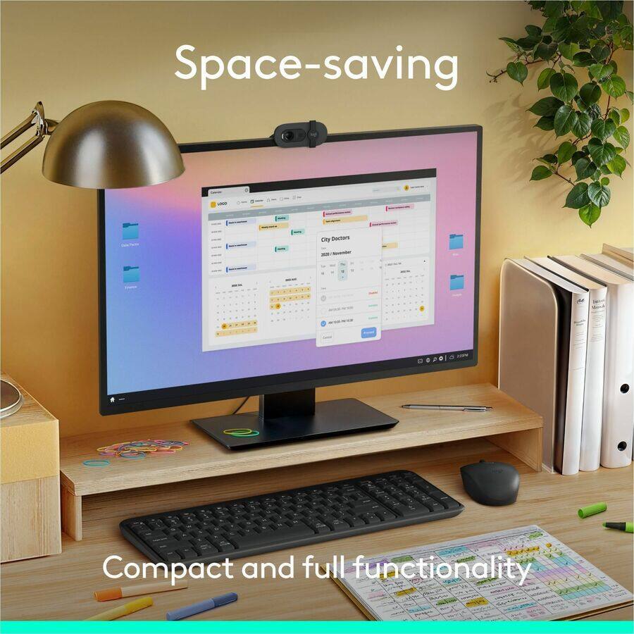 Space-saving

Compact and full functionality