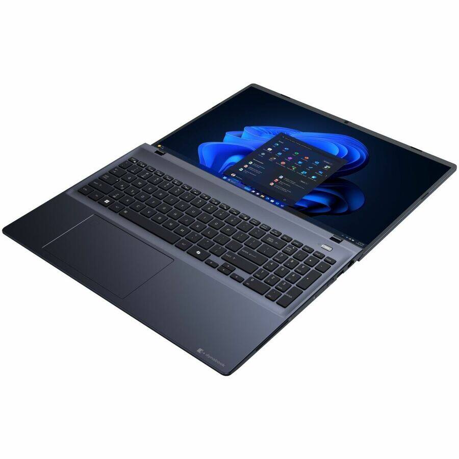 Alt View 7. Toshiba - Dynabook Tecra A60-M 16" Notebook - WUXGA - Intel Core Ultra 7 155U - 16 GB - 512 GB SSD - Mystic Blue - Intel Chip - Mystic Blue.