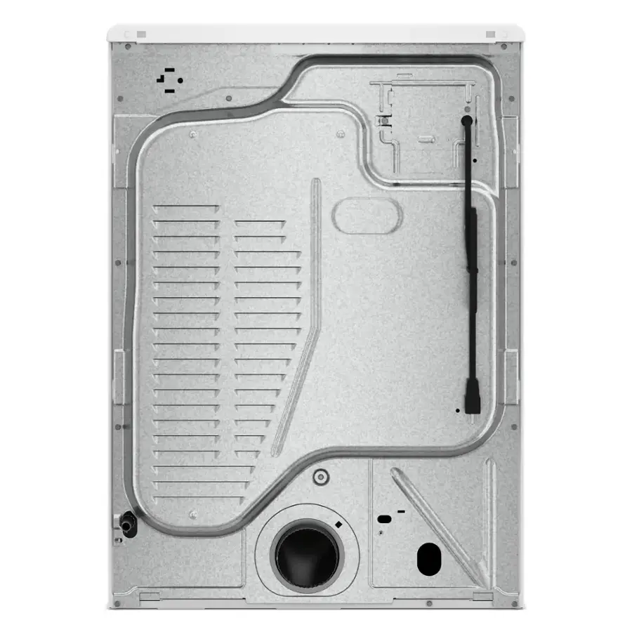 Alt View 3. Whirlpool - 7.4 Cu. Ft. Smart Gas Dryer with Steam and Wrinkle Shield Option - White.