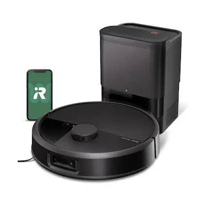 Front. iRobot - iRobot Roomba Max 715 VAC + AE (BLK) - Black.