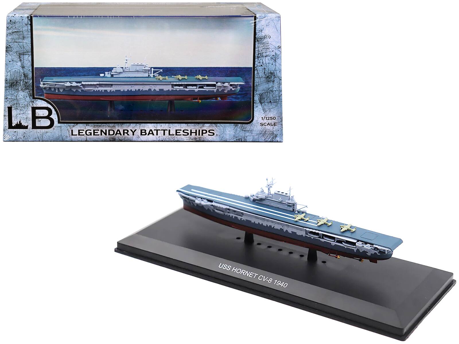 LB Legendary Battleships  
1/1250 Scale  
USS Hornet CV-8 1940