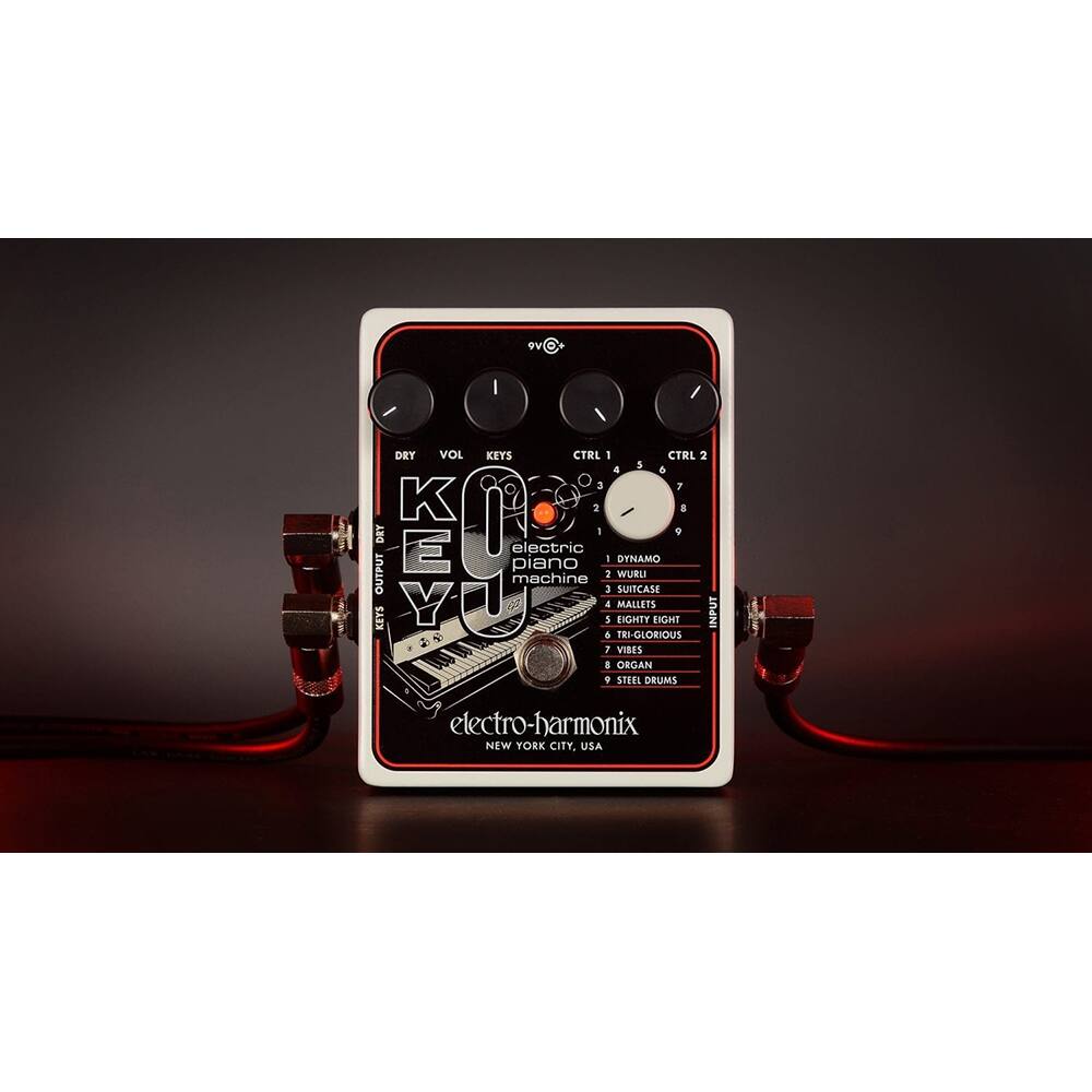 9V I DRY VOL KEYS CTRL - CTRL 2 4 & 3 2 K P 2 a OUTPUT DRY KE E electric piano 1 2 I WURL OTNAMO S machine 3 SUITCASE 4 MALLETS KEYS U 5 6 TRI-GLORIOUS EIGHTT FIGHT INPUT 7 VIDES 1 ORGAN 2 STEE DRUMS electro-harmonix NEW YORK CITY, USA

---

9V I DRY VOL KEYS CTRL - CTRL 2 4 & 3 2 K P 2 a OUTPUT DRY KE E electric piano 1 2 I WURL OTNAMO S machine 3 SUITCASE 4 MALLETS KEYS U 5 6 TRI-GLORIOUS EIGHTT FIGHT INPUT 7 VIDES 1 ORGAN 2 STEE DRUMS electro-harmonix NEW YORK CITY, USA