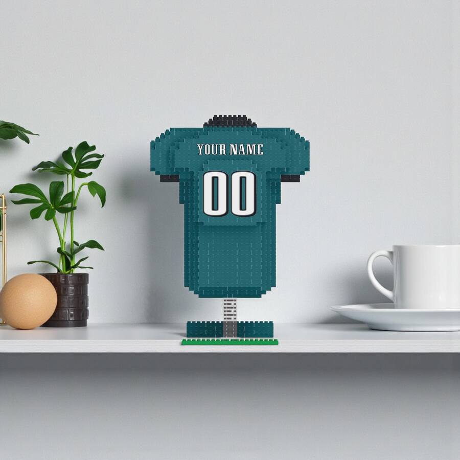 Forever Collectibles Philadelphia Eagles NFL BRXLZ Jersey 1039 Piece ...