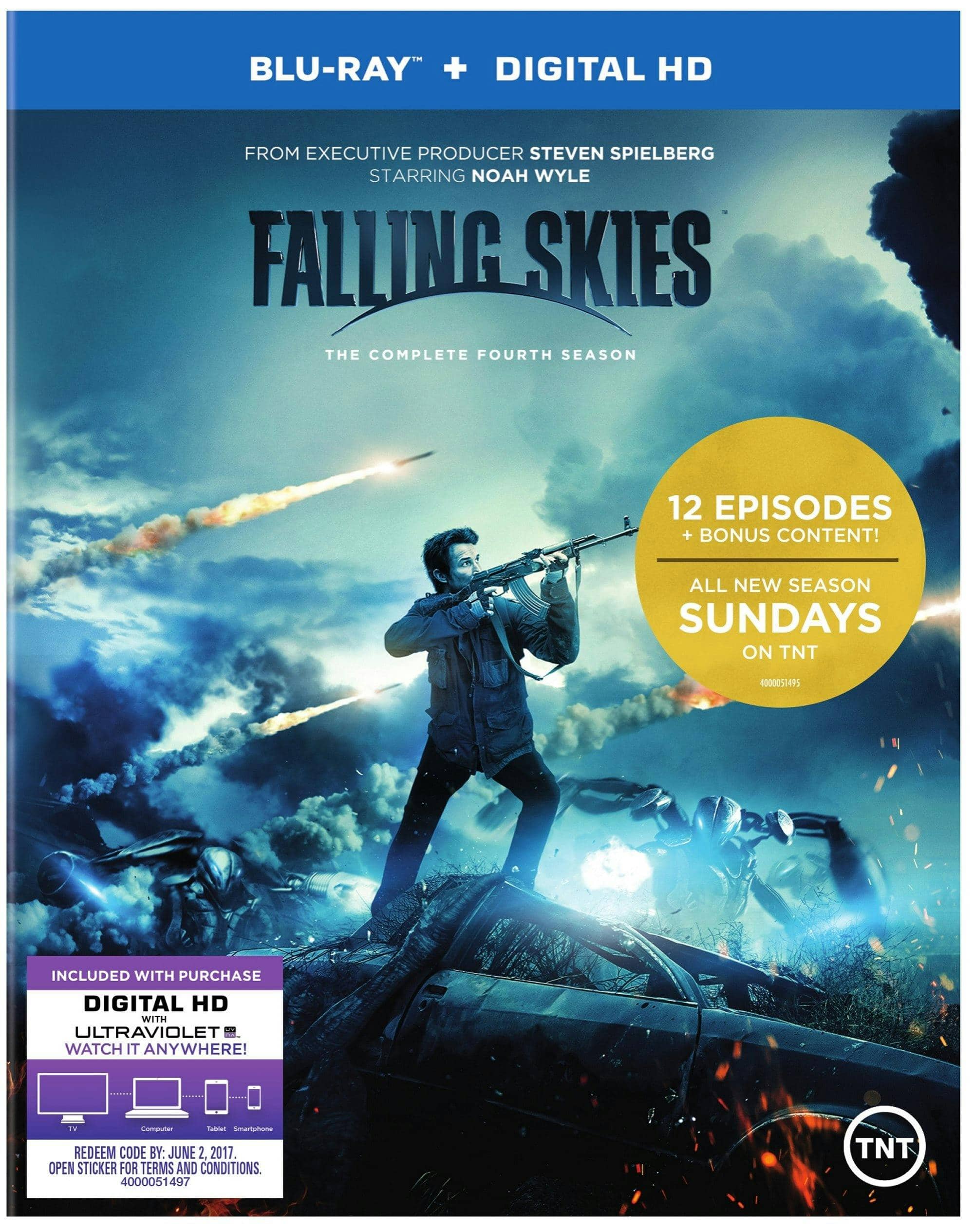 Front. Falling Skies: The Complete Fourth Season [Blu-ray].