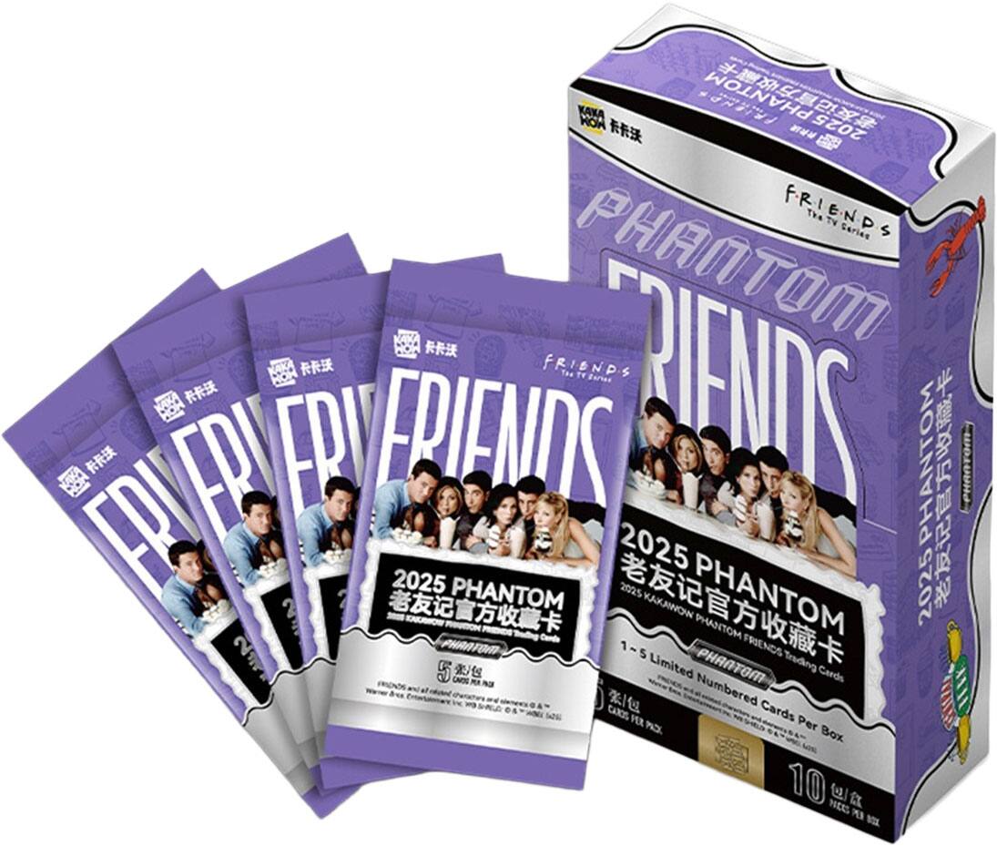 KAKA HON P.RNR 2025 FRIENDS The TV Series PHANTOM KAKA FRIENDS / FRY FA FRIENDS ENOS 2025 PHANTOM FRW 2025 PHANTOM 2025 2025 KAKAWOWN PHANTOM 2025 CACAMN PHANTOM 2 PHRATOI 1 1~5 5 FRIENDS 5 Limited PHANTOM Trading Cards GAE MR N II Numbered CARDS VER Cards PO Per Box 10 NEES PES